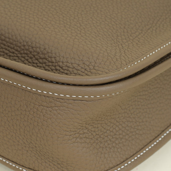 Hermes Etoupe Evelyne III 29 PM Bag