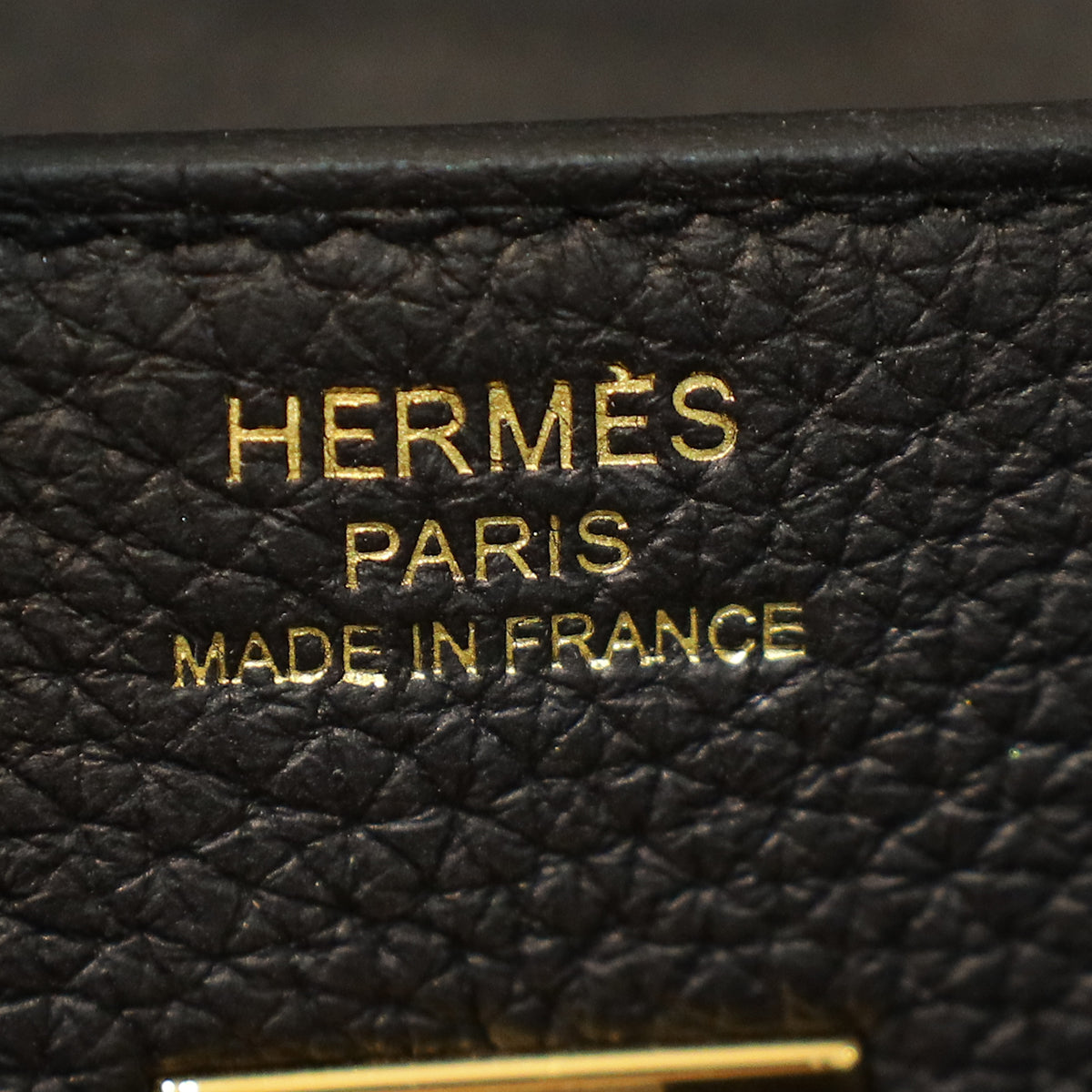 Hermes Noir Retourne Birkin 25 Bag