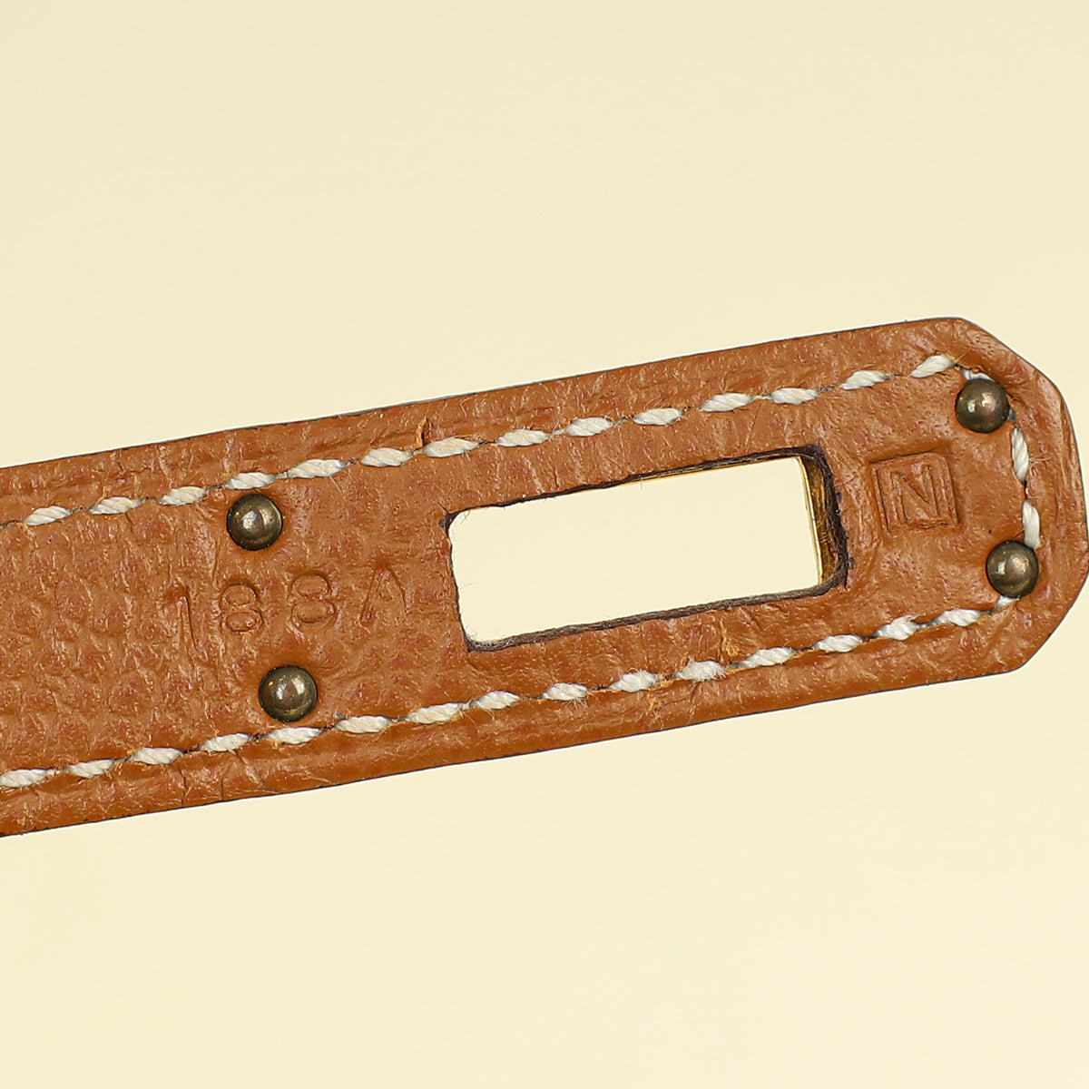 Hermes Gold Retourne Birkin 25 Bag