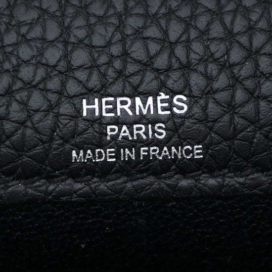 Hermes Bicolor Depeches 25 Toile Kelly Pouch