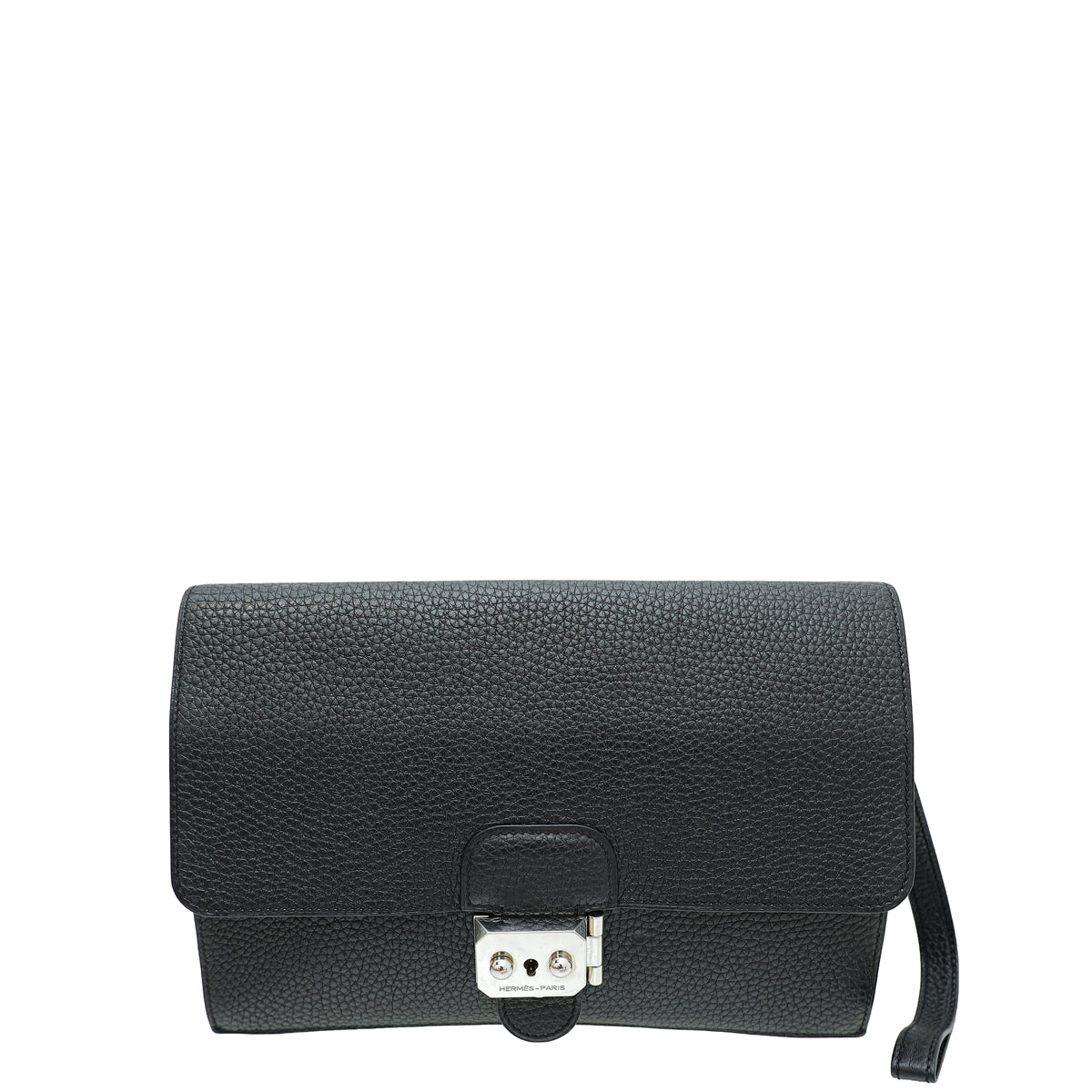 Hermes Noir Jet Pochette Clutch-Hermes-THE CLOSET