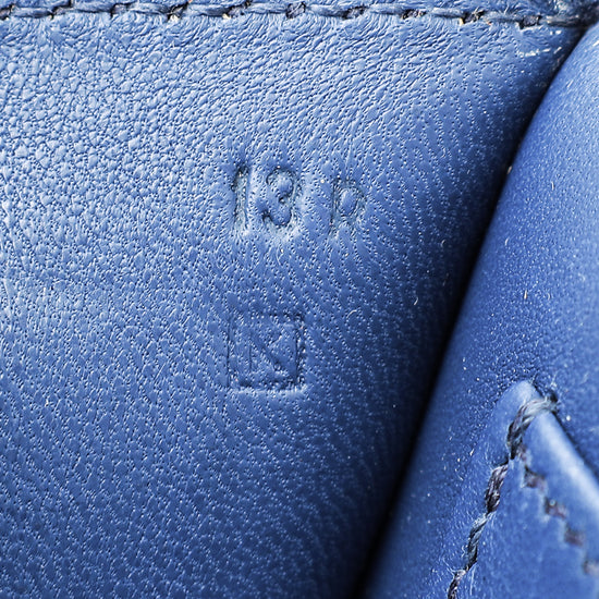 Hermes Bleu Brighton Constance Mini 18 Chevre Mysore Bag