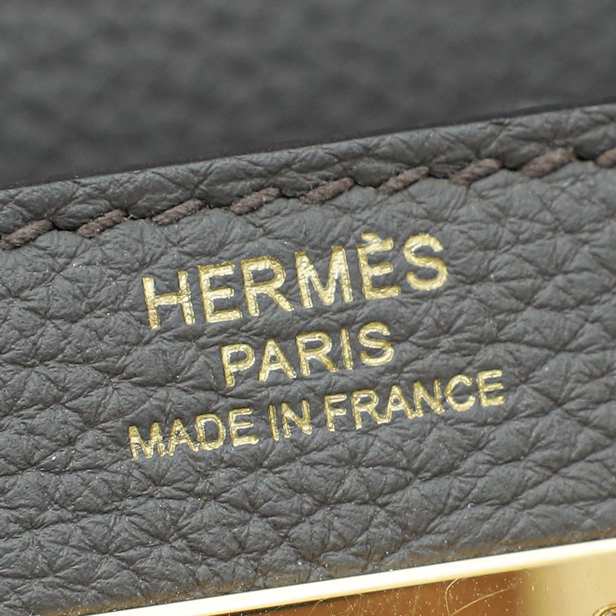 Hermes Gris Etain Retourne Kelly 28 Bag – The Closet