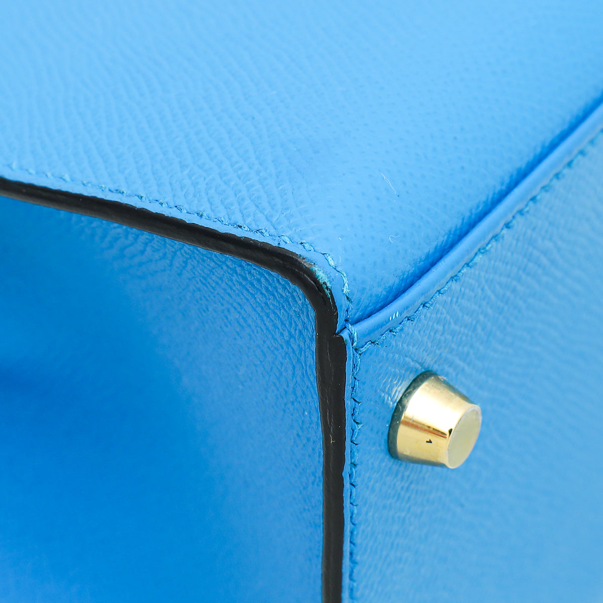 HERMES Kelly 28 internal sewing Bleu saphir/Bleu zanzibar bag  800000109866000