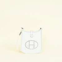 Hermes Blanc Evelyne 16 TPM Bag