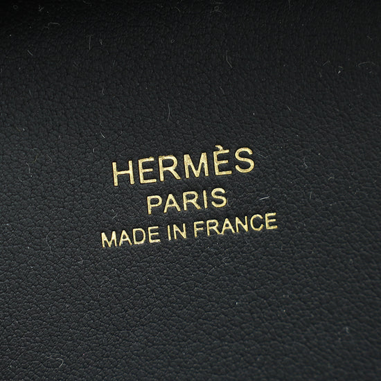 Hermes Noir Jypsiere Mini Evergrain Sangle Bag