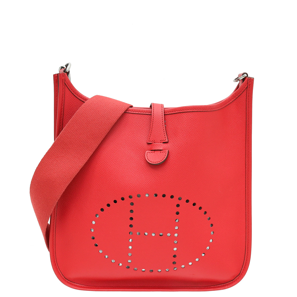 Hermes Vermillion Evelyne I Bag-Hermes-THE CLOSET
