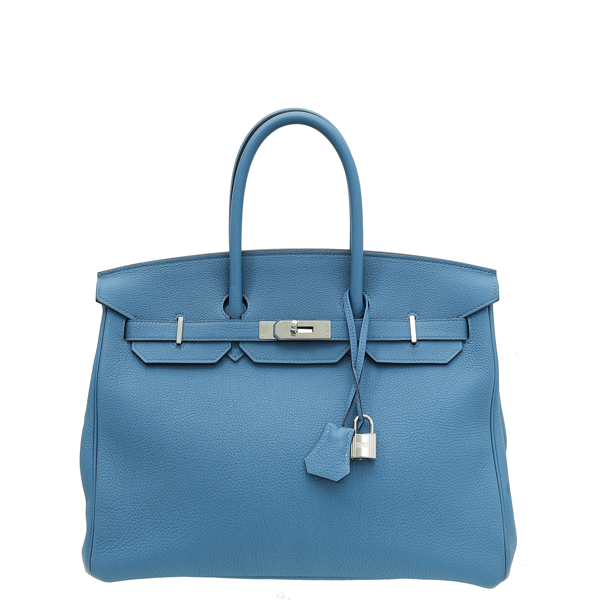 Hermes Bleu Azur Birkin 35 Bag-Hermes-THE CLOSET