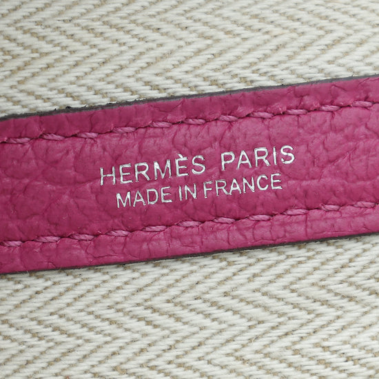 Hermes Rose Pourpre Garden Party 36 MM Vache Bag