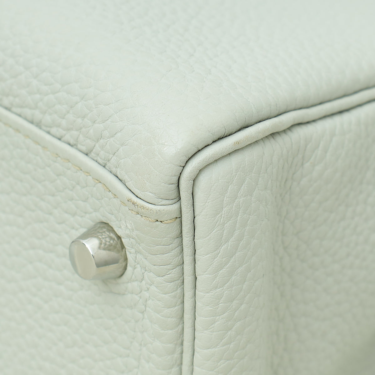 Load image into Gallery viewer, Hermes Gris Perle Retourne Kelly 32 Bag W/ Toile Sangle Strap
