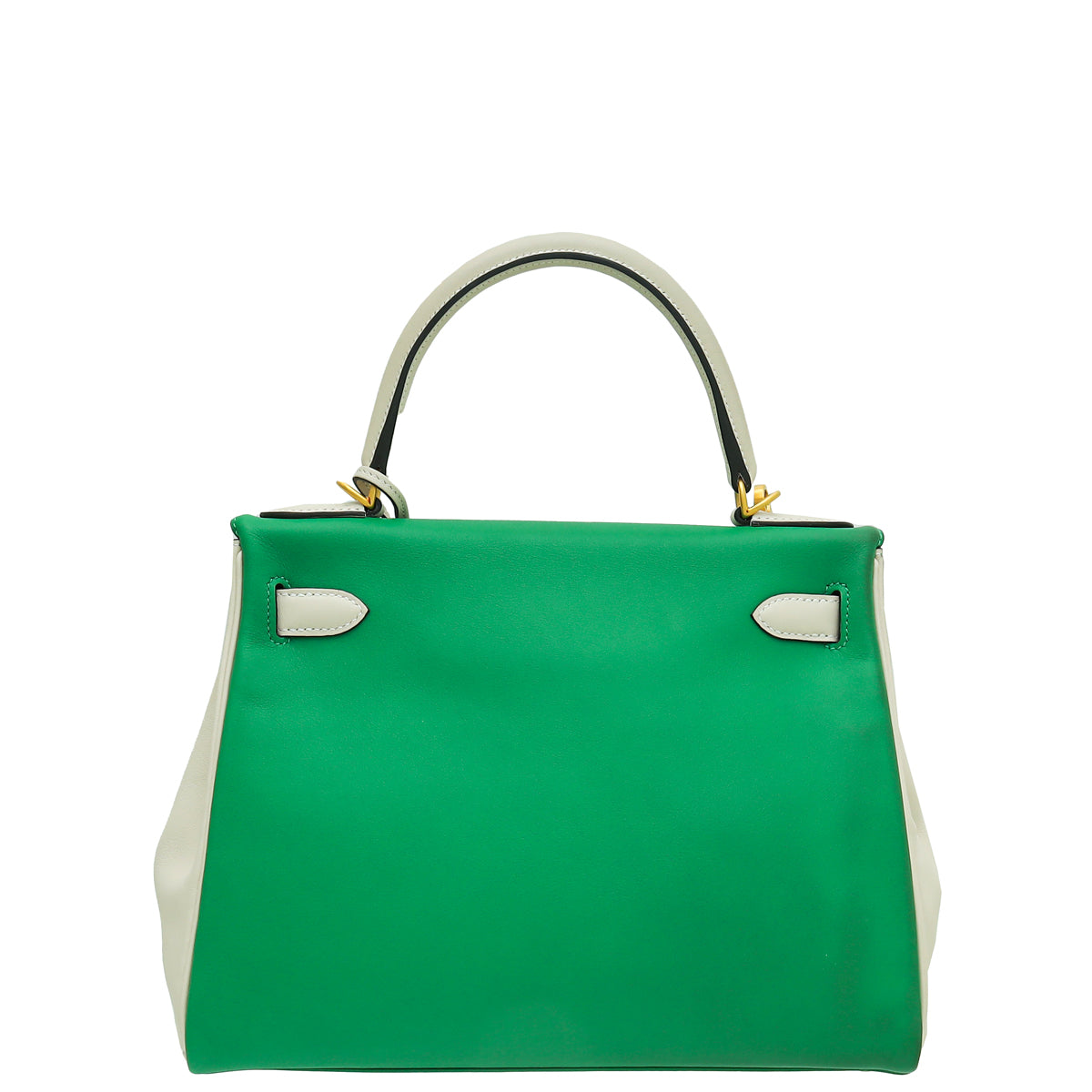 Hermes Bicolor Horseshoe Kelly 28 Bag-Hermes-THE CLOSET