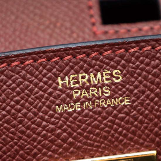 Hermes Rouge H Birkin 30 Bag