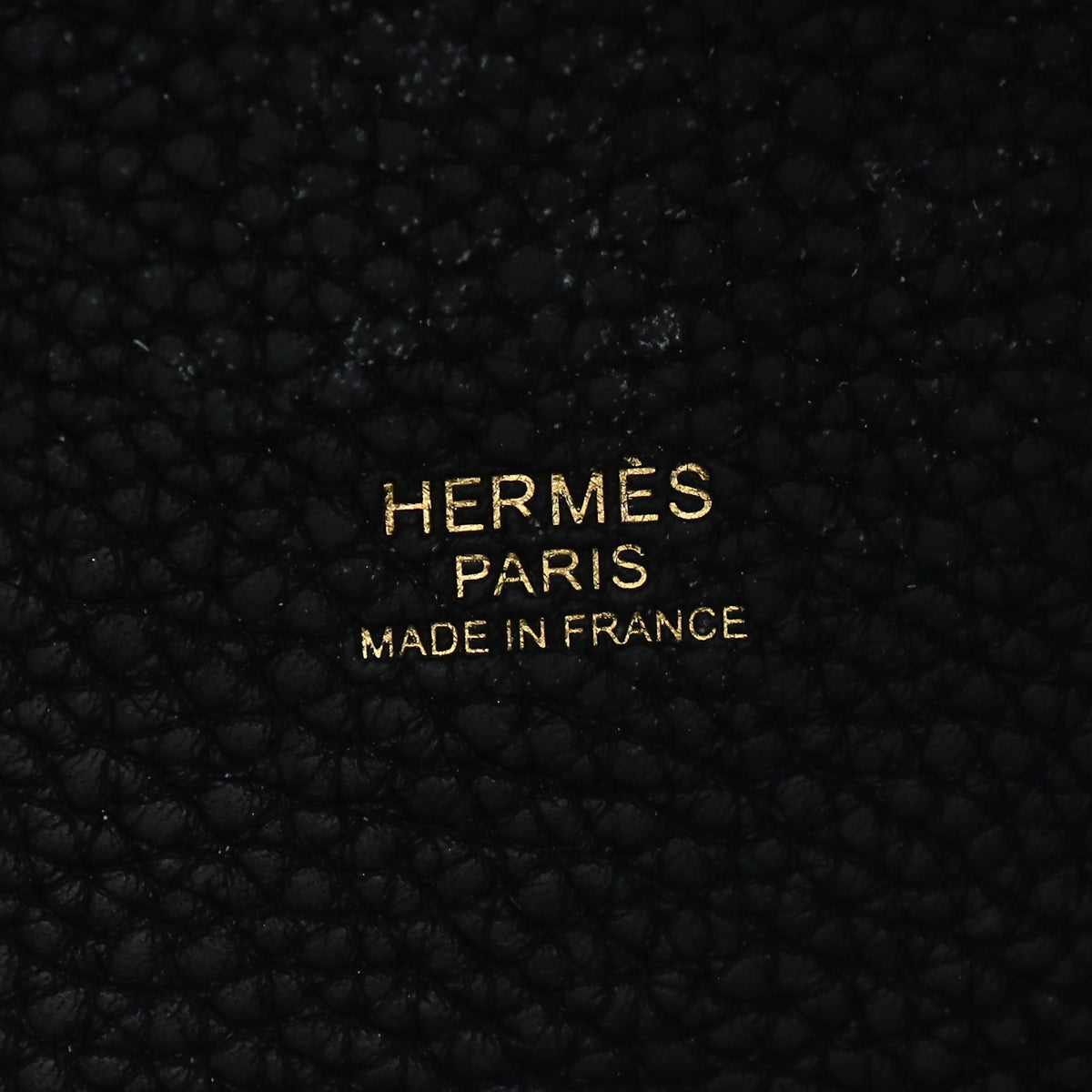 Hermes Noir Picotin Lock 18 Bag W/ Twilly