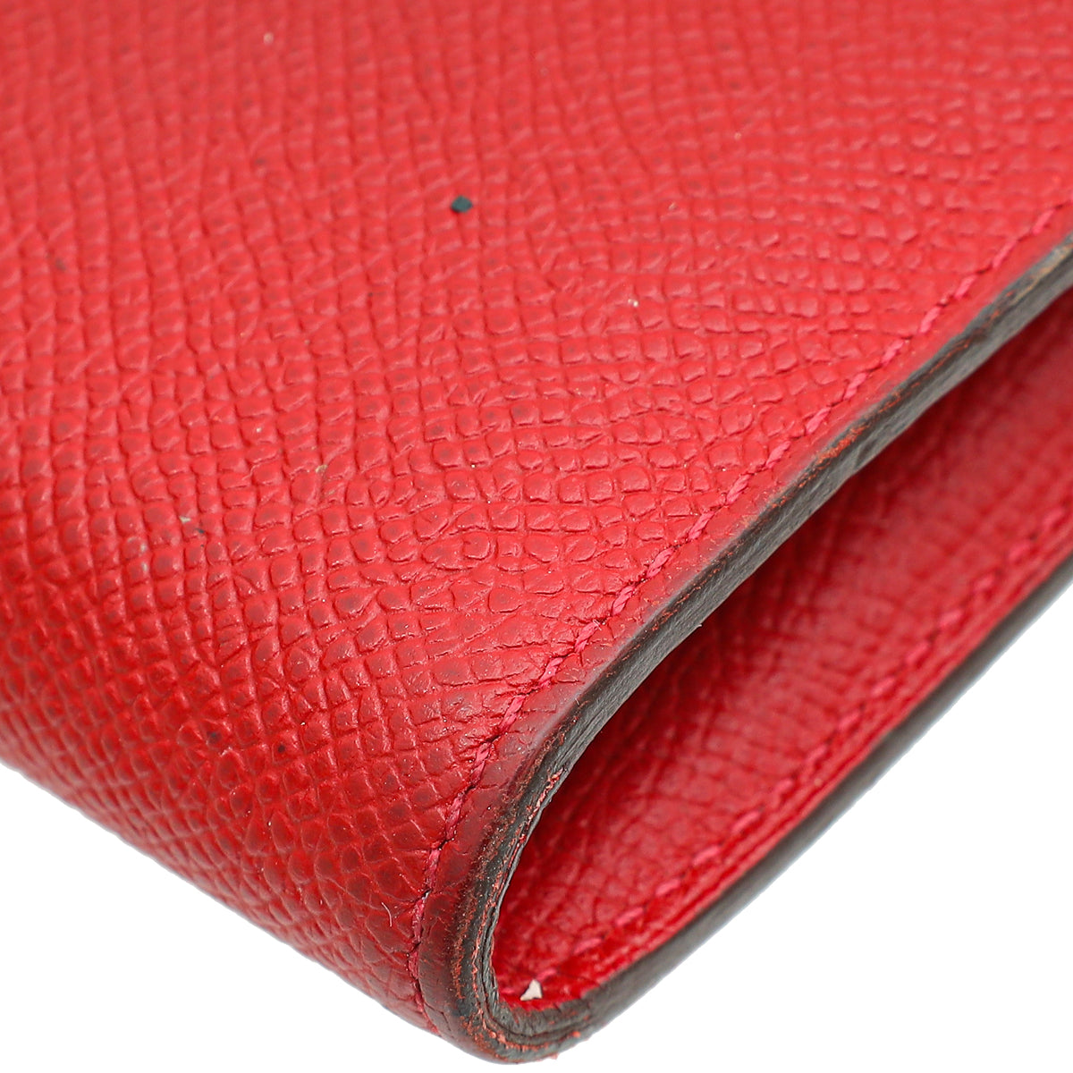 Polyester Rouge Wallet France Hermes Rouge Kelly Classic Wallet – THE CLOSET
