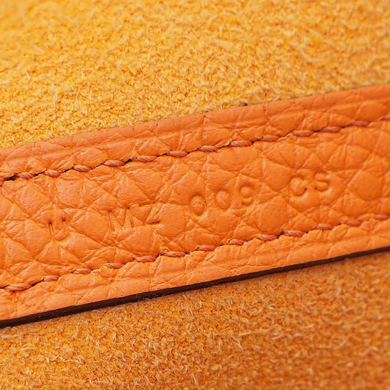 Hermes Orange Minium Picotin Lock 22 Bag – The Closet