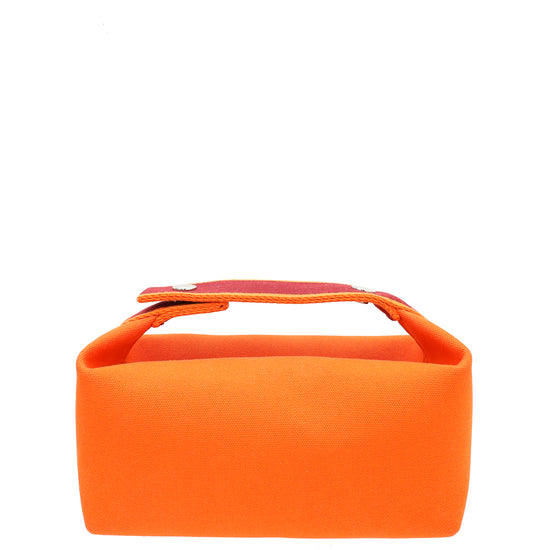 Hermes Orange Bride-A-Brac Small Case