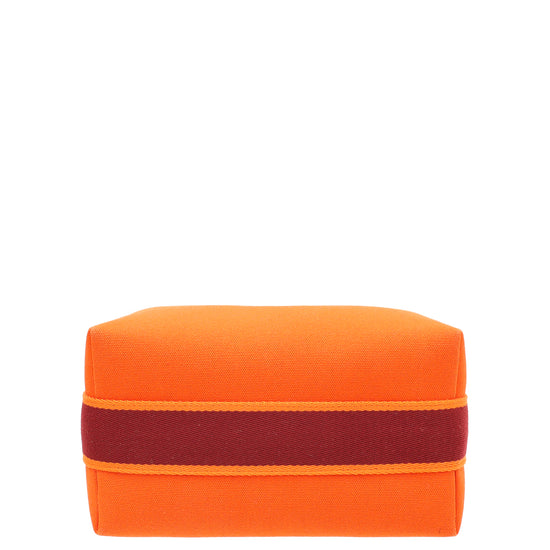 Hermes Orange Bride-A-Brac Small Case