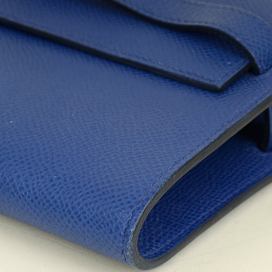 Hermes Bleu Royal Kelly To Go Wallet