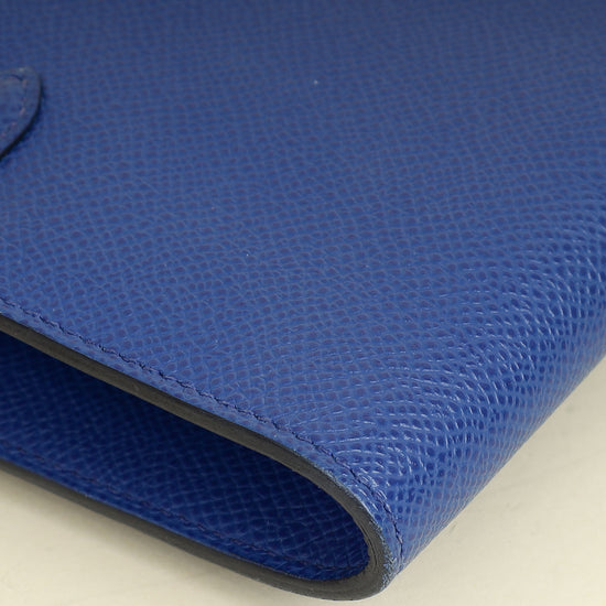 Hermes Bleu Royal Kelly To Go Wallet