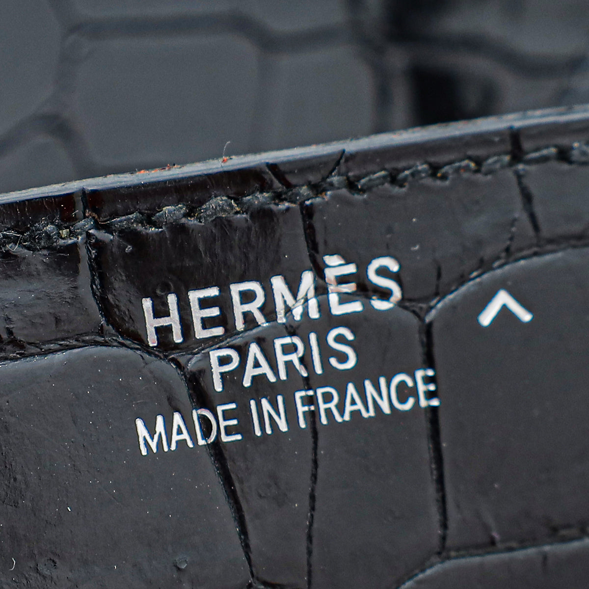 Hermes Noir Crocodile Porosus Birkin 35 Bag – The Closet