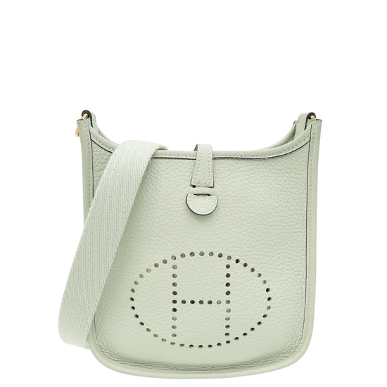 Hermes Gris Neve Evelyne TPM 16 Bag