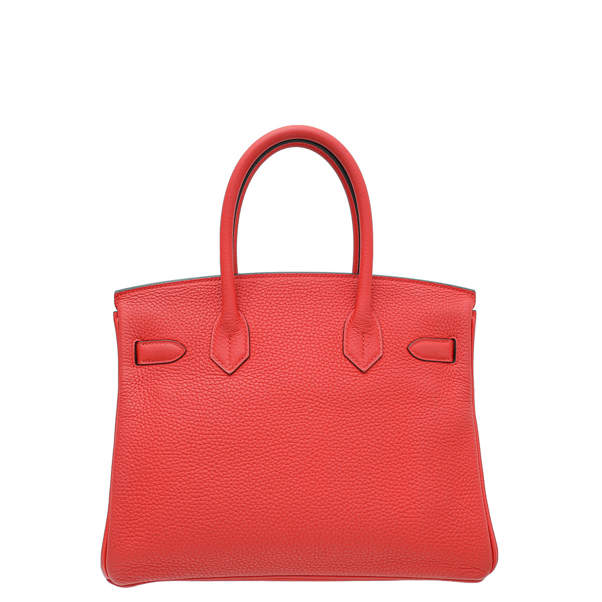 Hermes Rouge Tomate Retourne Birkin 30 Bag-Hermes-THE CLOSET