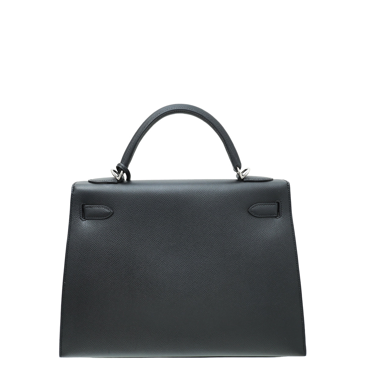 Hermes Noir Sellier Kelly 32 Bag-Hermes-THE CLOSET