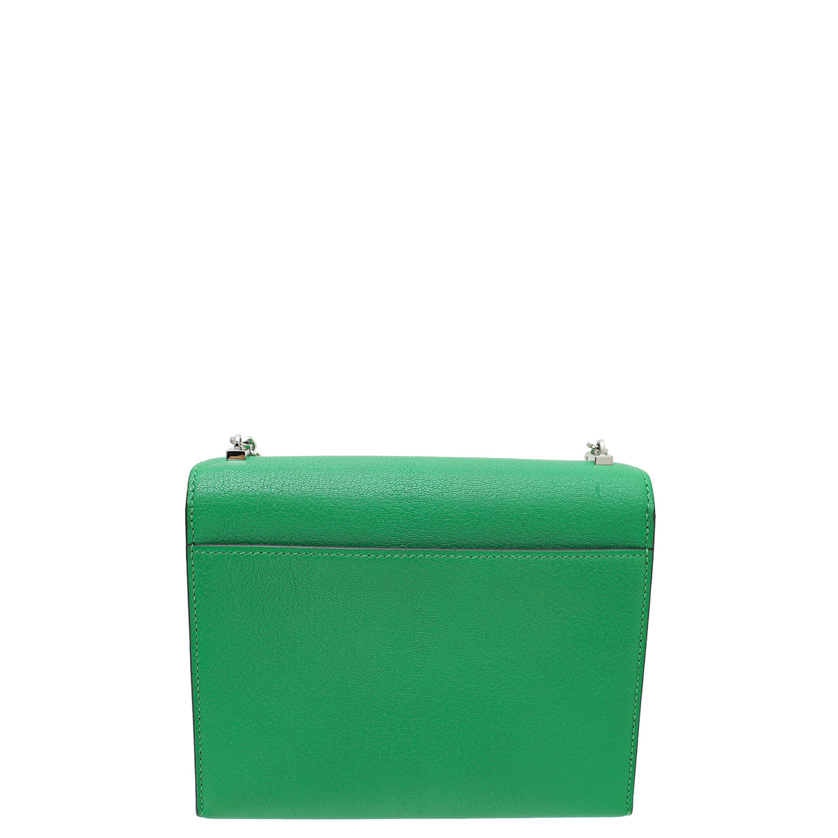 Hermes Menthe Verrou Chaine Verso Mini Chevre Mysore Bag-Hermes-THE CLOSET