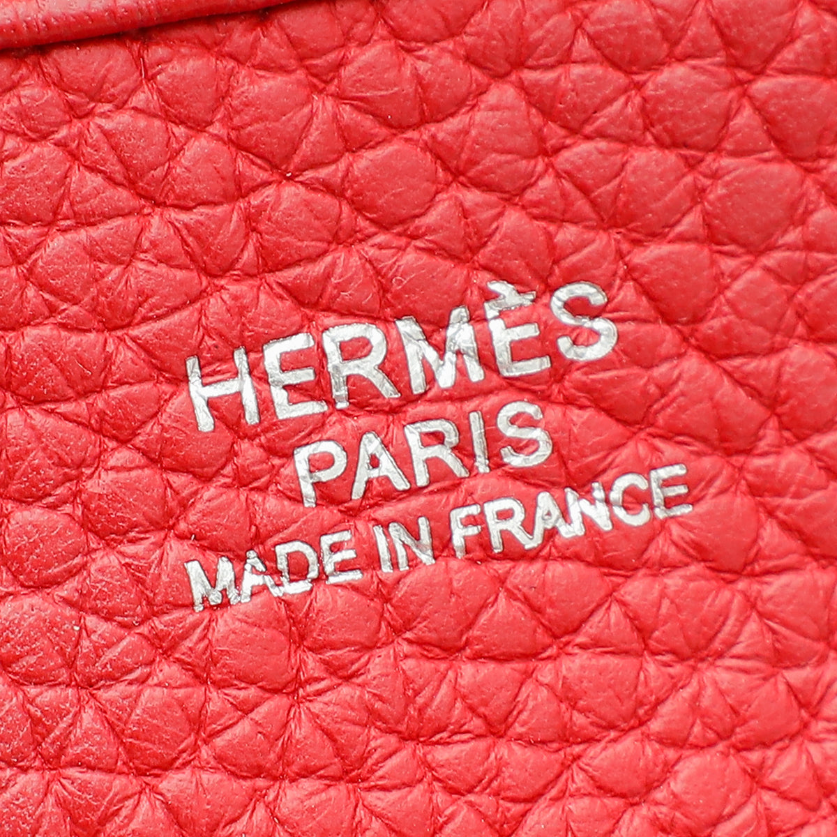 Hermes Rouge Piment Evelyne III PM 29 Bag