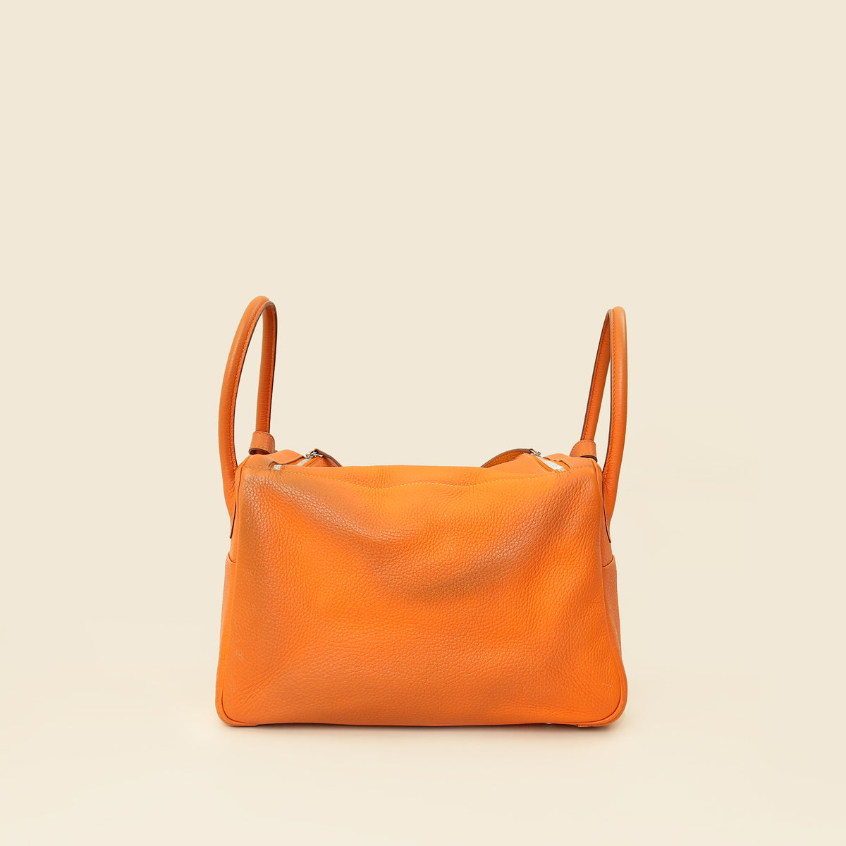Hermes Orange Moutarde Verso Lindy 34 Bag-Hermes-THE CLOSET