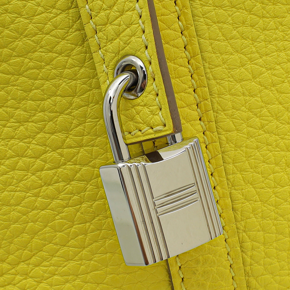 Hermes Lime Picotin Lock 18 Bag