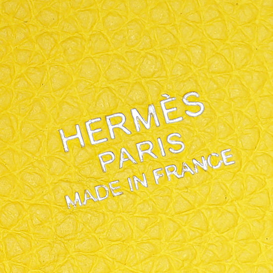 Hermes Lime Picotin Lock 18 Bag