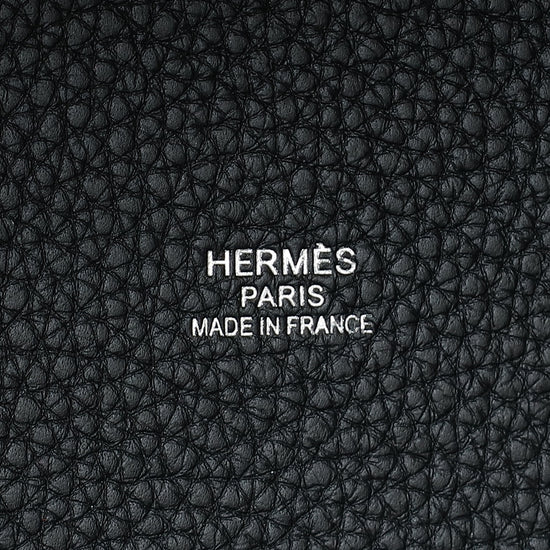 Hermes Noir Pursangle Tote Military Bag-Hermes-THE CLOSET