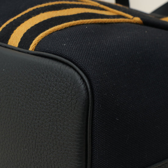 Hermes Noir Pursangle Tote Military Bag-Hermes-THE CLOSET