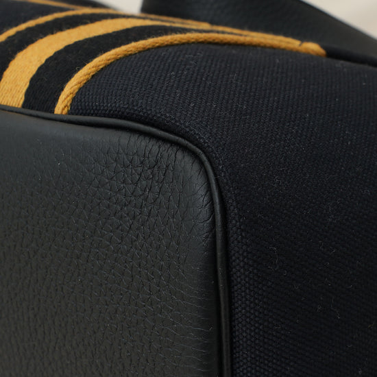 Hermes Noir Pursangle Tote Military Bag-Hermes-THE CLOSET