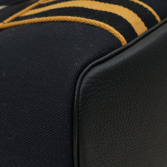 Hermes Noir Pursangle Tote Military Bag-Hermes-THE CLOSET