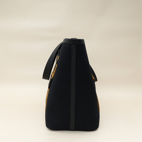 Hermes Noir Pursangle Tote Military Bag-Hermes-THE CLOSET