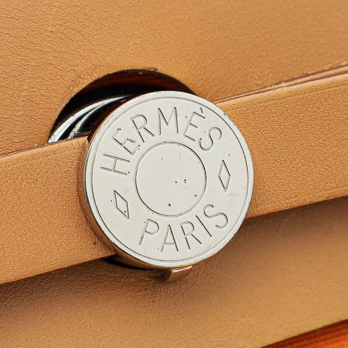 Hermes Bicolor Herbag Sellier Vache Hunter Toile PM Bag
