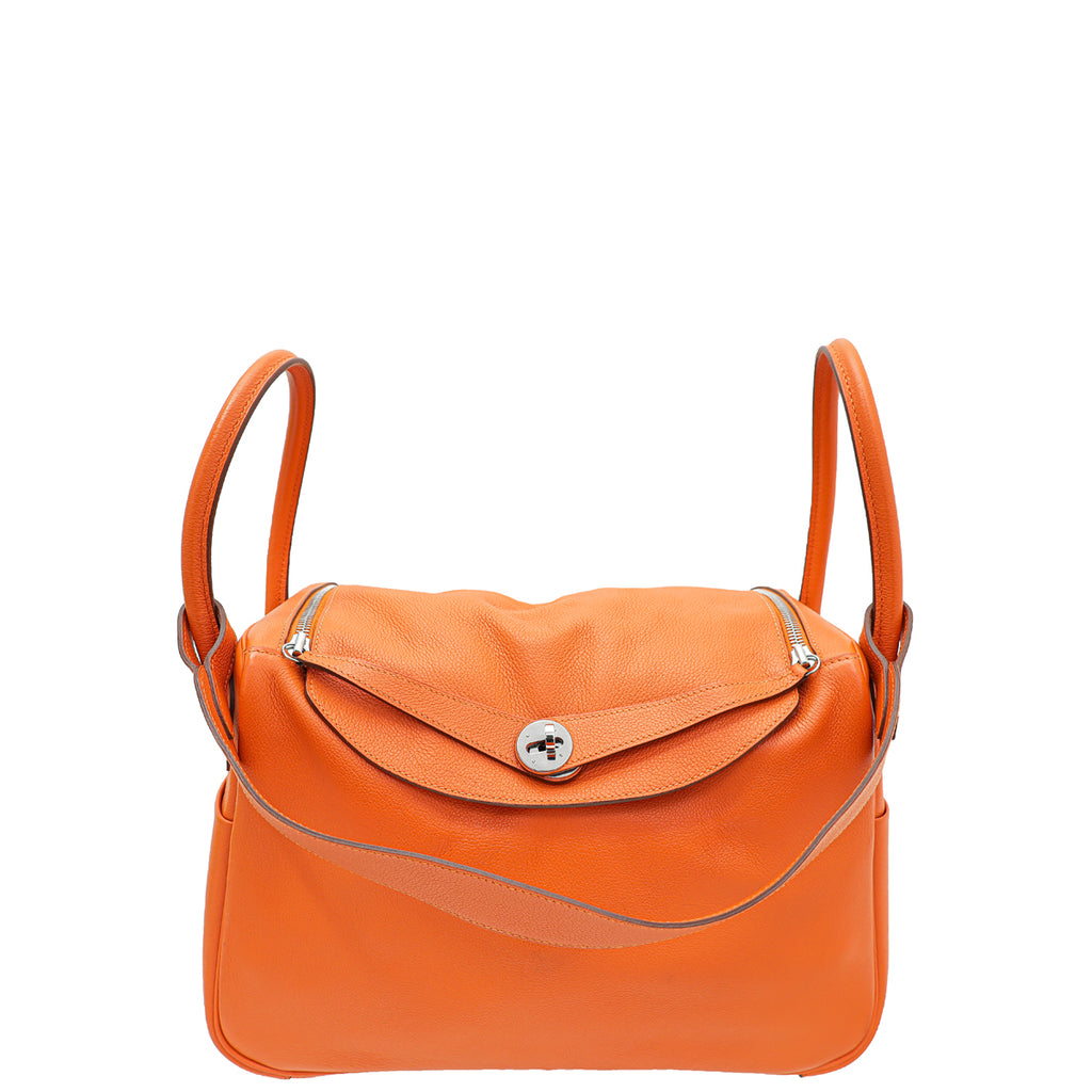 Hermes Feu Evercolor Lindy 30 Bag – The Closet