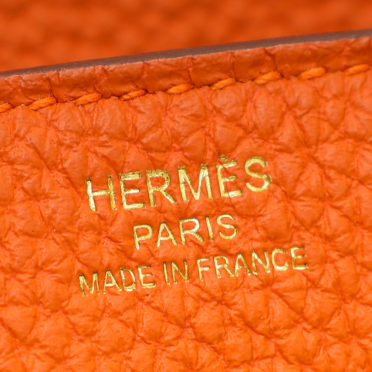 Hermes Orange Retourne Birkin 25 Bag