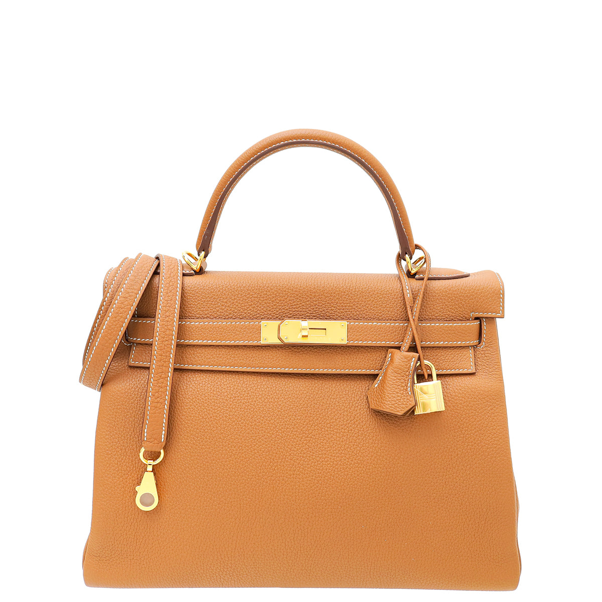 Hermes Gold Retourne Kelly 32 Bag-Hermes-THE CLOSET