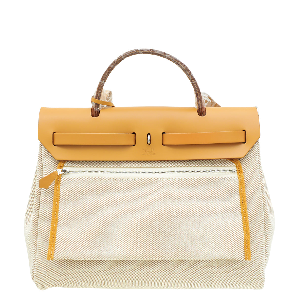 Hermes Tricolor Herbag Zip Retourne 31 Relief Brides de Gala Toile PM Bag-Hermes-THE CLOSET