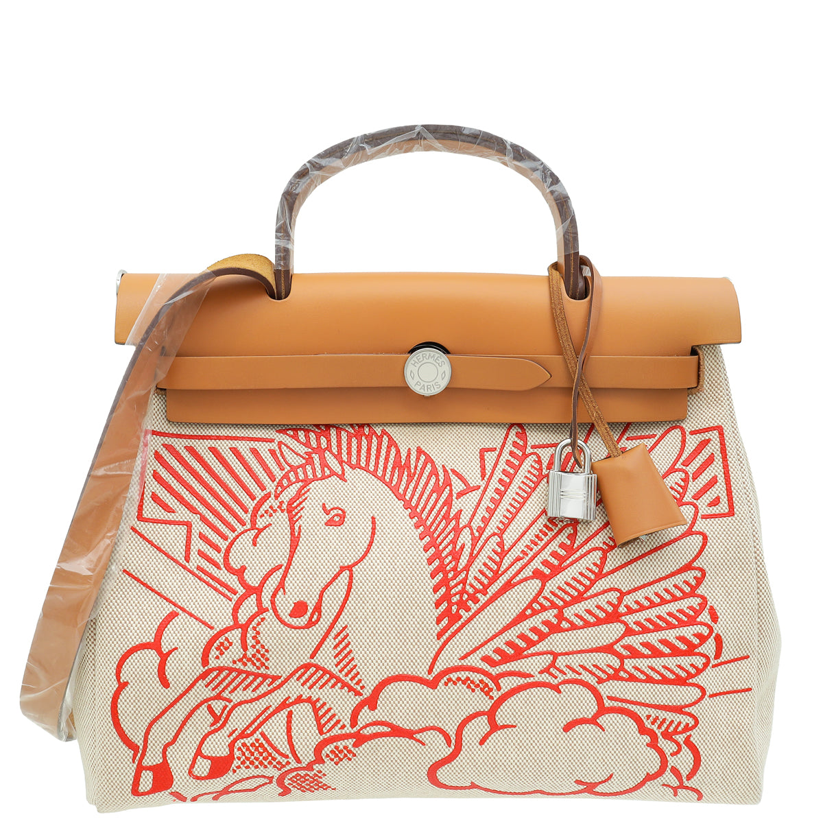 Hermes Bicolor Herbag Zip 31 PM Pegase Pop Vache Hunter Bag-Hermes-THE CLOSET