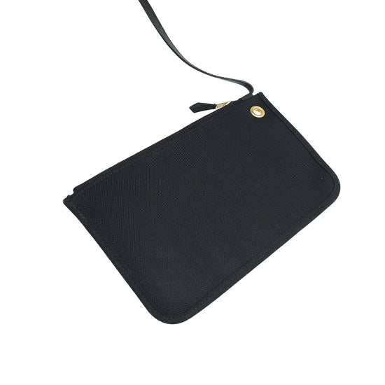 Load image into Gallery viewer, Hermes Noir Herbag Zip 31 PM Toile Vache Hunter Bag
