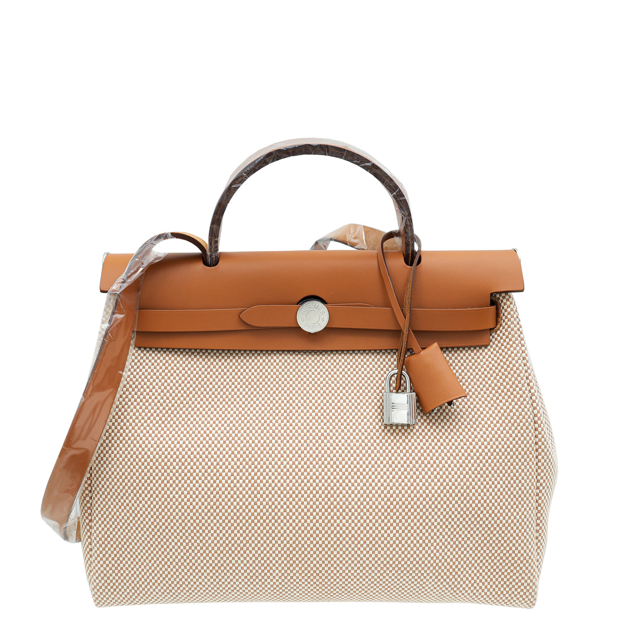 Hermes Bicolor Herbag Zip 31 Criss Viking Quadrille Retourne PM Bag-Hermes-THE CLOSET