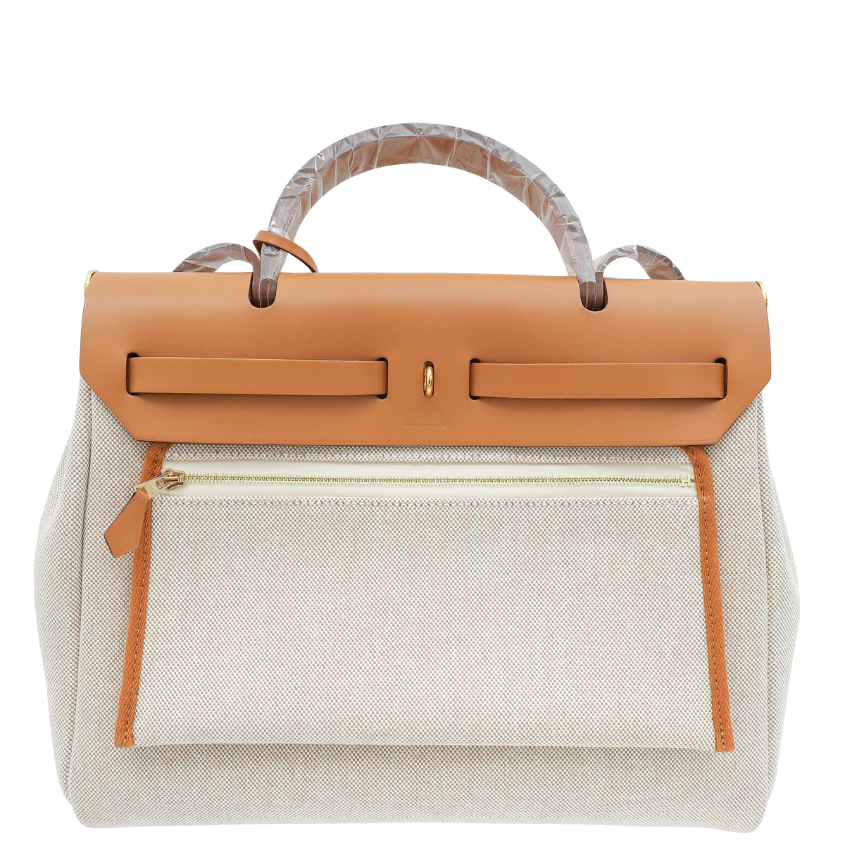 Hermes Multicolor Herbag Zip 31 Chaine D'Ancre Vache Hunter Bag-Hermes-THE CLOSET