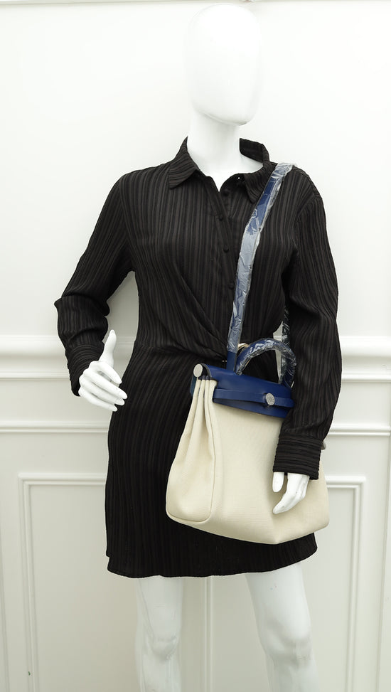 Hermes Bicolor Herbag Zip 31 PM Bag-Hermes-THE CLOSET