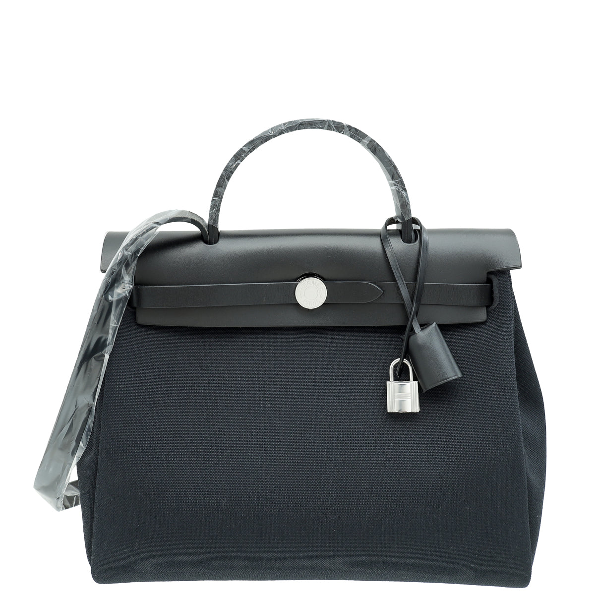 Hermes Noir Herbag Zip 31 PM Bag