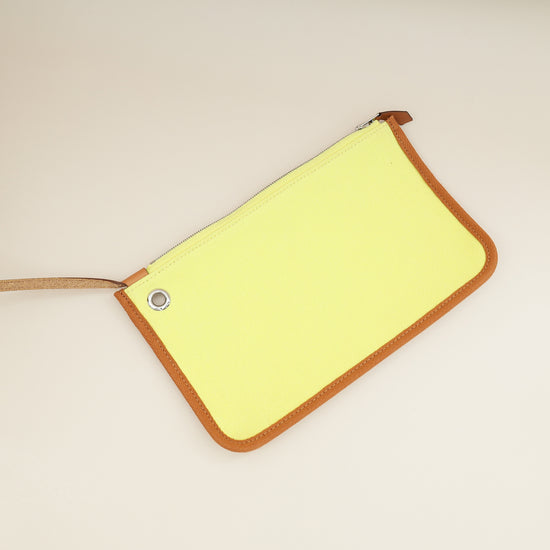 Hermes Bicolor Herbag Zip 31 Retourne Vache Hunter Toile Bag-Hermes-THE CLOSET