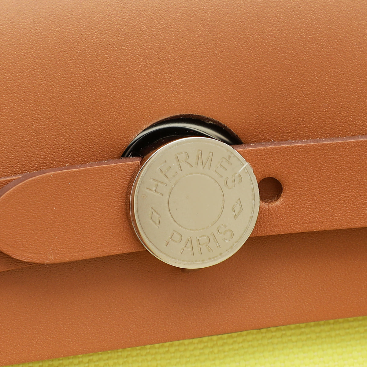 Hermes Bicolor Herbag Zip 31 Retourne Vache Hunter Toile Bag-Hermes-THE CLOSET